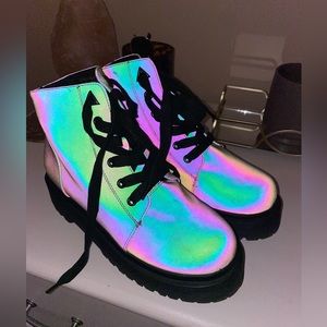 Reflective Platform boots!